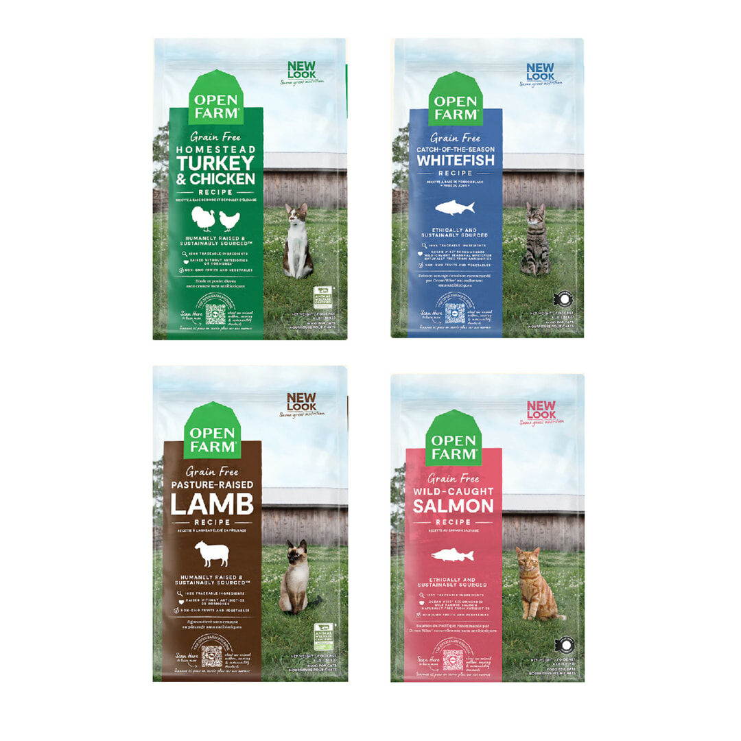 開放農場  自然農選無穀寵糧|貓飼料