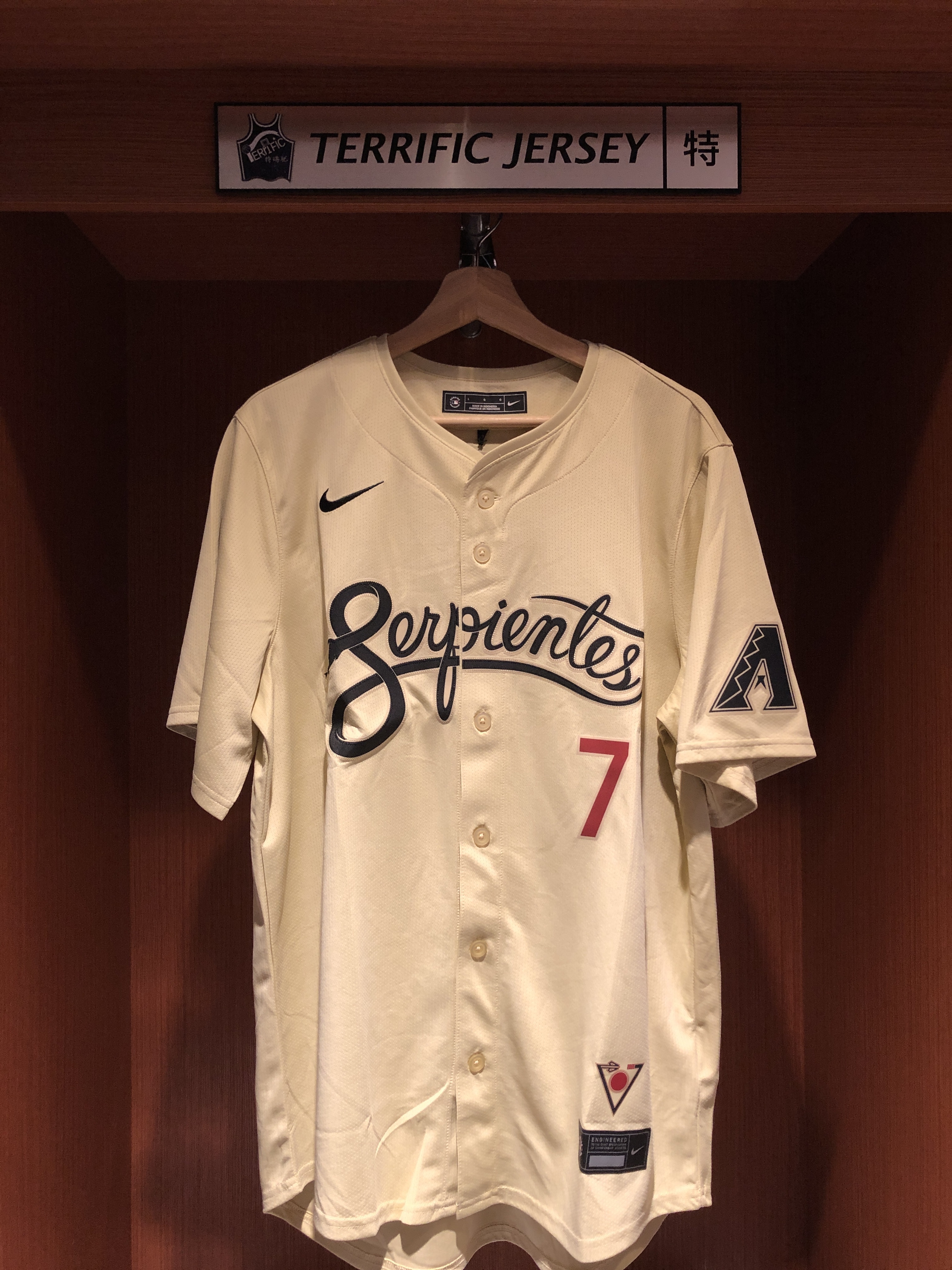 MLB球衣 Corbin Carroll 亞利桑那響尾蛇城市 Nike Limited Player Name Jersey 球迷版 熱轉印 全新
