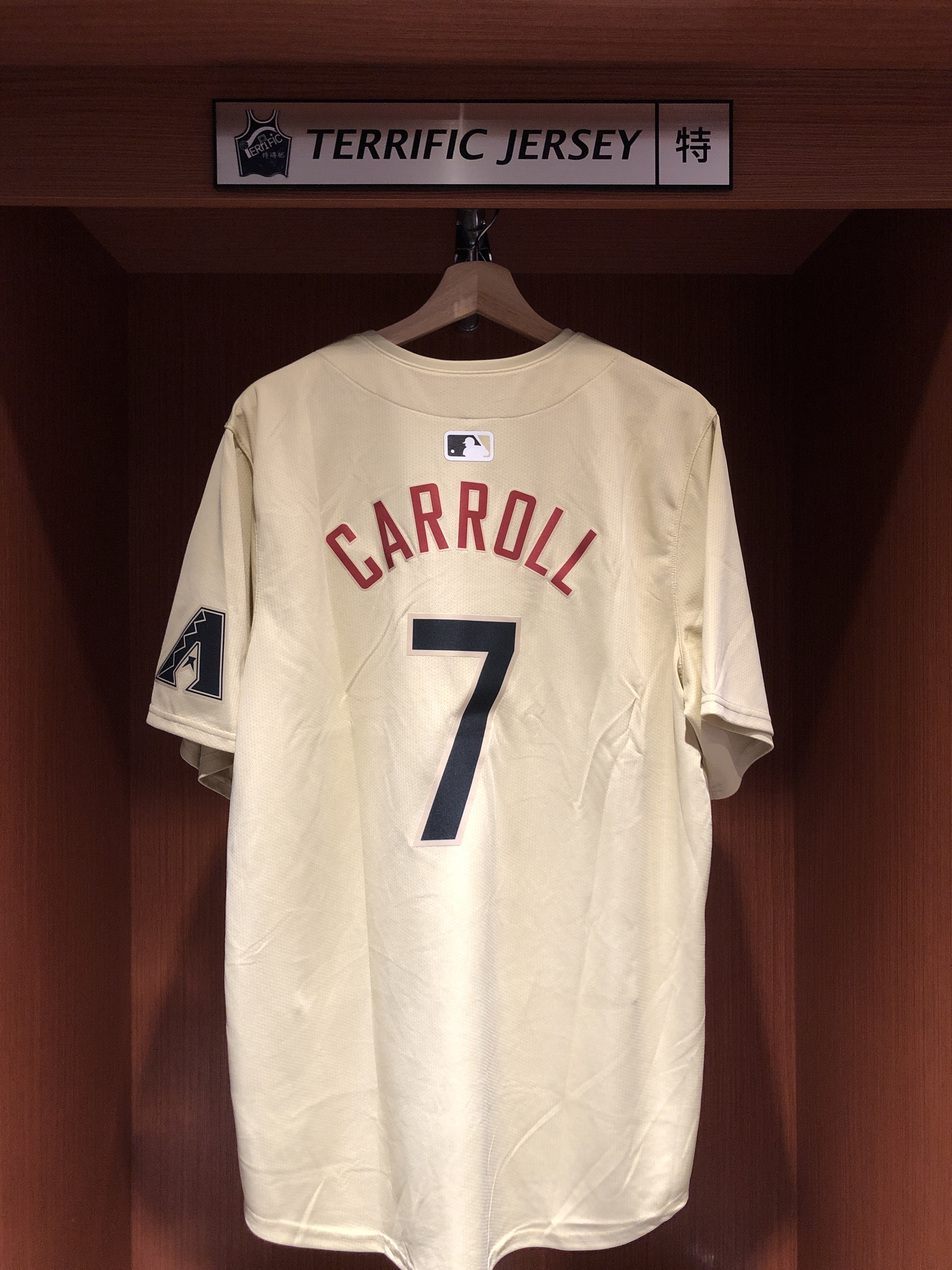 MLB球衣 Corbin Carroll 亞利桑那響尾蛇城市 Nike Limited Player Name Jersey 球迷版 熱轉印 全新