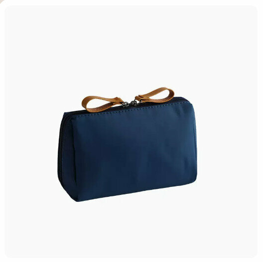 Hot recommendation portable travel cosmetics storage bag (dark blue [small size]