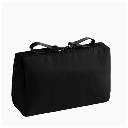 Popular portable travel cosmetics storage bag (black [upgraded large size]