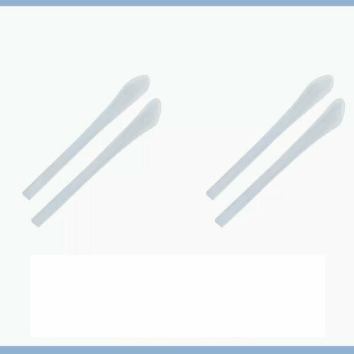Hot Recommendation [Pack of 2] Silicone Ear Hook Holders for Glasses (Transparent White - Lens Cloth Included)