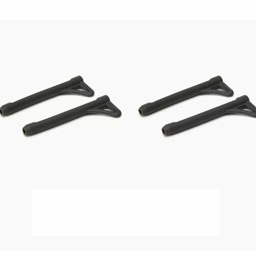 Hot recommendation [2 pairs set] silicone ear hook holders for glasses (triangular non-slip leg sleeves gray - glasses cloth included)
