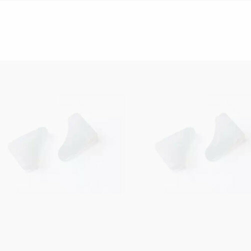 Hot Recommendation [2 Pairs Pack] Silicone Ear Hook Holders for Glasses (White - Lens Cloth Included)