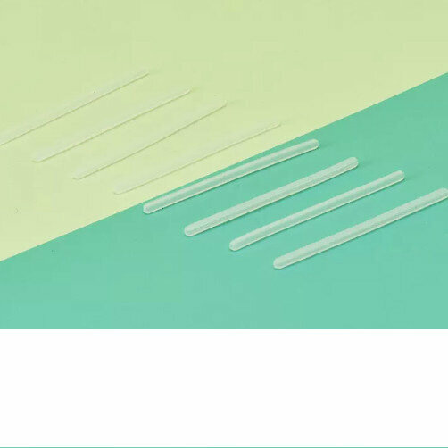 Hot recommendation [4 pairs set] silicone ear hook holders for glasses ([thin] transparent temple anti-slip covers - lens cloth included)