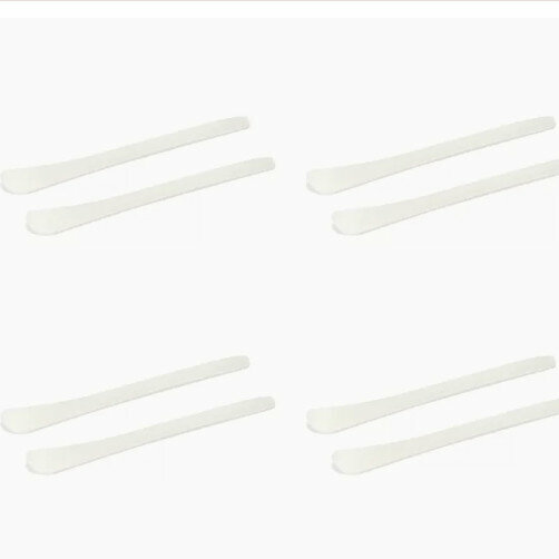 Hot Recommended [4 Pairs Pack] Silicone Ear Hook Holders for Glasses (Transparent Round Hole - Lens Cloth Included)