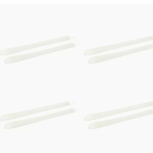 Hot Recommendation [Pack of 4] Silicone ear hook holders for glasses (three-hole temple covers are transparent - lens cloth included)