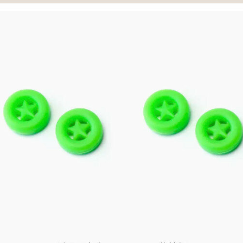 Hot Recommendation [Pack of 2] Anti-slip ear hook holders for glasses (green (glass cloth included))
