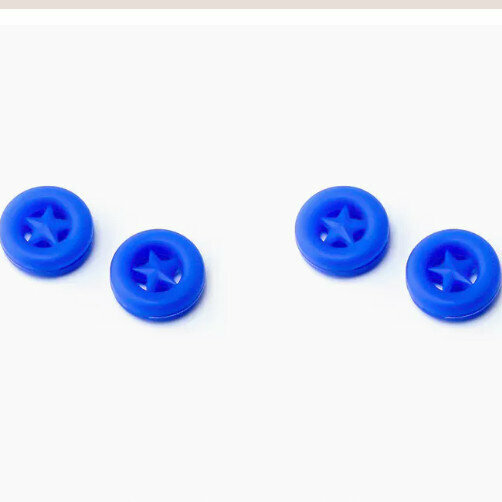 Hot Recommendation [Pack of 2] Anti-slip ear hook holders for glasses (blue (glass cloth included))
