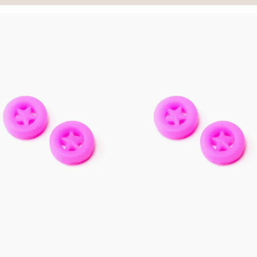Hot Recommendation [Pack of 2] Anti-slip ear hook holders for glasses (purple (comes with lens cloth))