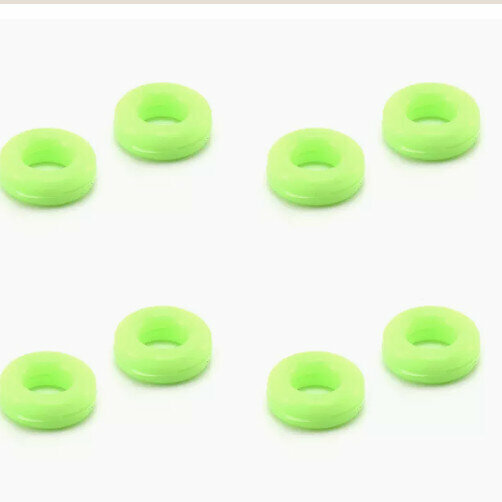 Hot Recommendation [Pack of 4] Anti-slip ear hook holders for glasses (circle green (glass cloth included))