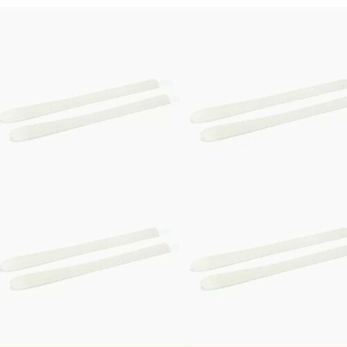 Hot style [4 pairs set] anti-slip ear hook holders for glasses (three-hole temple covers in transparent color - free lens cloth)