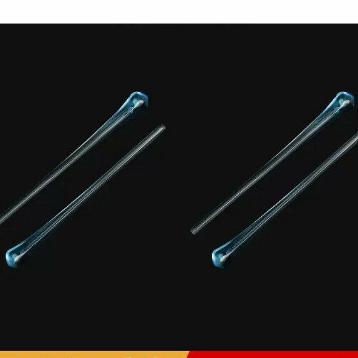 Hot style [2 pairs set] anti-slip ear hook holders for glasses (blue - free lens cloth)