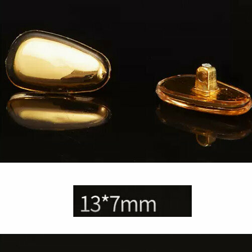 爆款【3對裝】眼鏡防滑鼻托（【A5/F12金色】+螺絲+螺絲刀+鏡布）