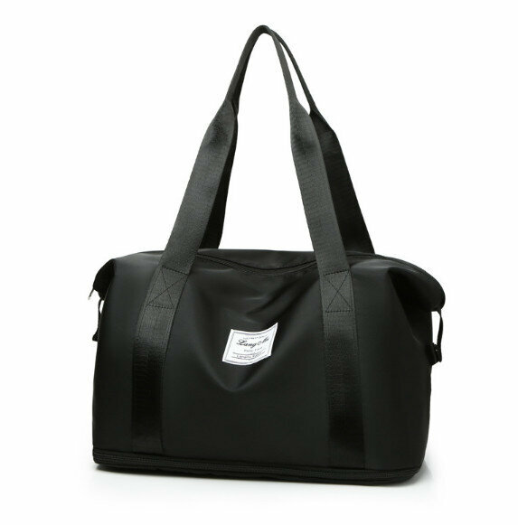 Popular portable wet and dry travel bag (black)
