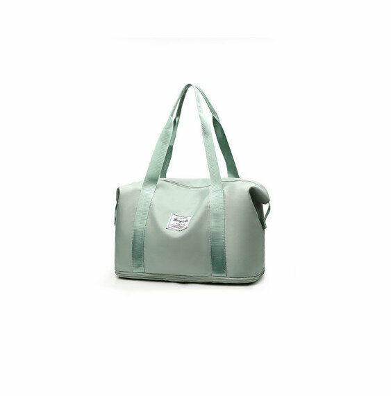 Popular portable wet and dry travel bag (light green)