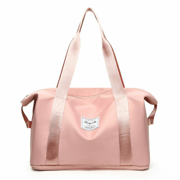 Popular portable dry and wet separation travel bag (sweet powder)
