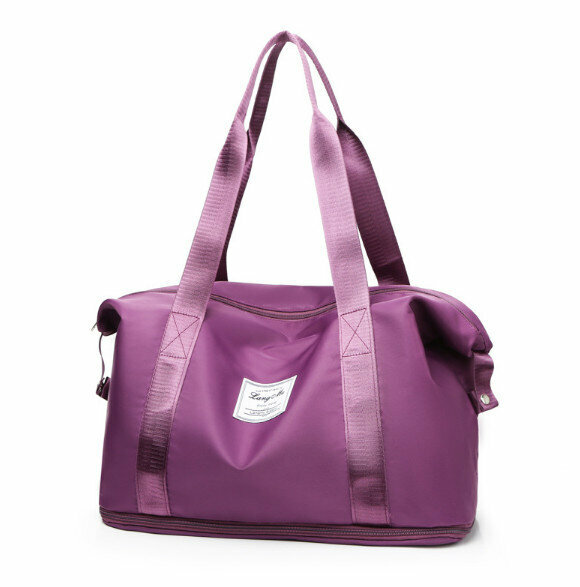 Popular portable wet and dry travel bag (grape purple)