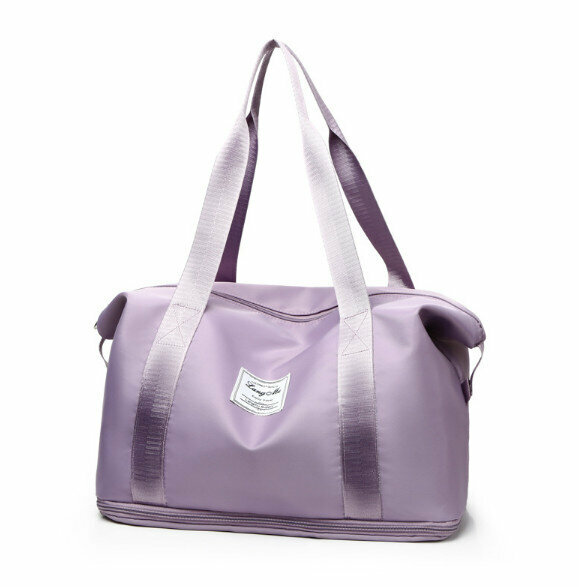 Popular portable dry and wet separation travel bag (Taro Purple)