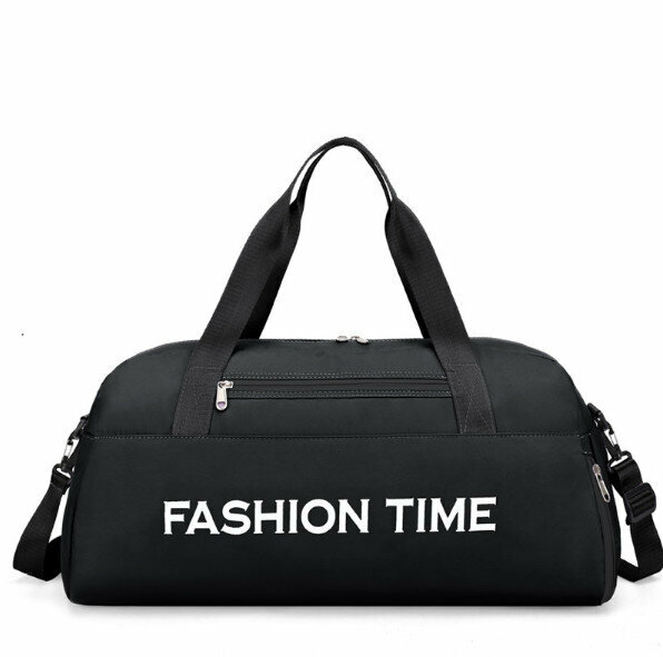 Popular large-capacity portable travel bag (black)