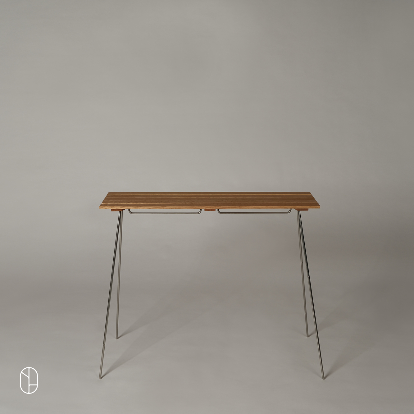 韓國KUNST BAUM Triple Table 紅橡木長板桌