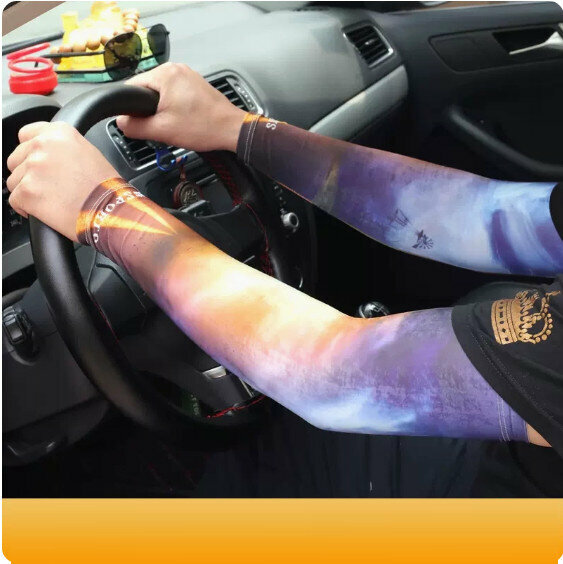 Hot selling summer thin sun protection ice sleeves (storm style) [one size fits all]