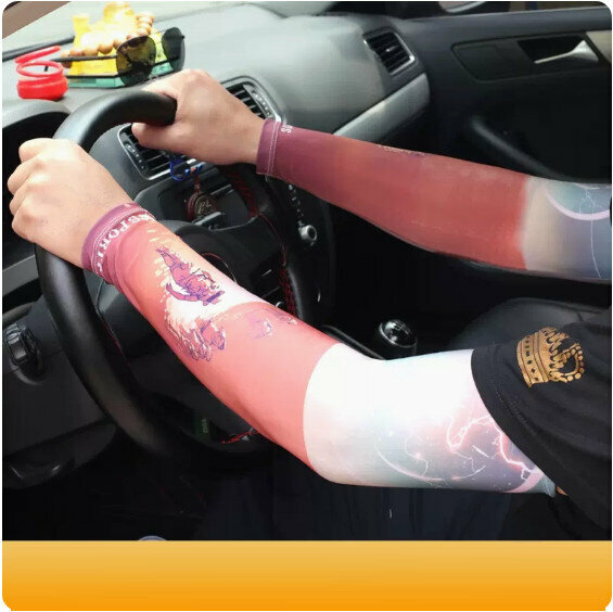 Hot Selling Summer Thin Sunscreen Ice Sleeves (Desert Style) [One Size Fits All]
