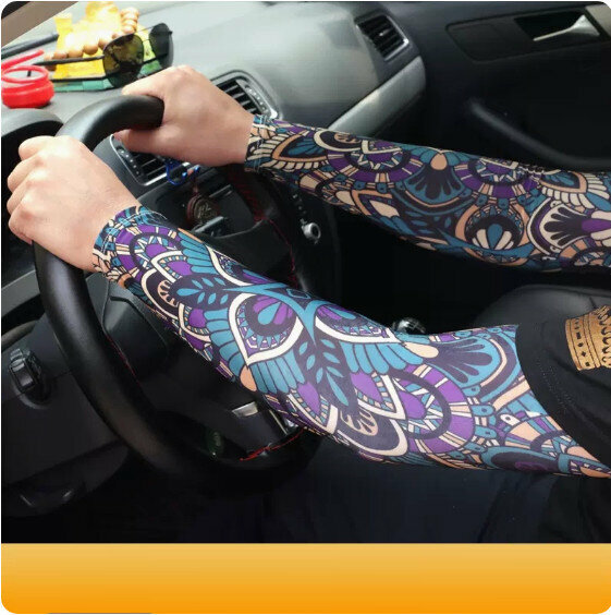 Hot Selling Summer Thin Sunscreen Ice Sleeves (Trip to Tibet) [One Size Fits All]