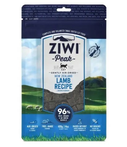 Ziwi Peak巔峰 風乾貓糧系列 羊肉配方．400g/1kg
