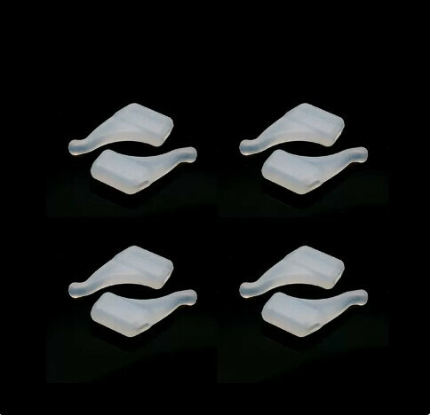 Hot selling anti-slip glasses cover [white small ear hooks (4 pairs)]