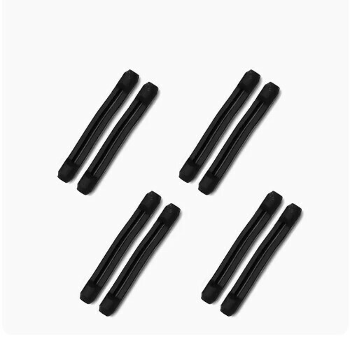 Hot selling glasses anti-slip sleeve [sleeve black (4 pairs)]