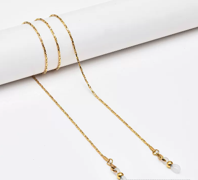 Popular glasses chain (round rope gold)