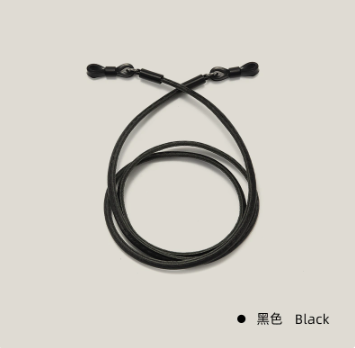 Popular sheepskin glasses cord (black)