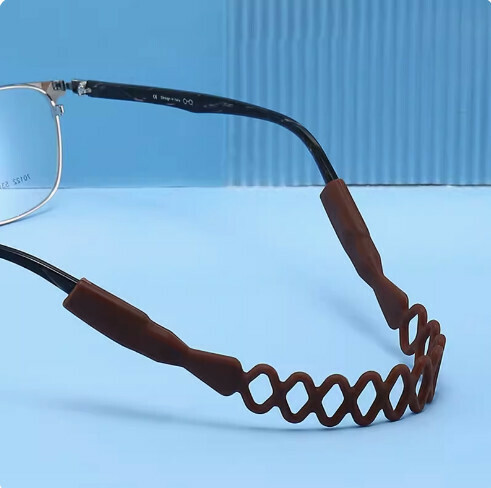 Hot style glasses anti-slip rope [brown]