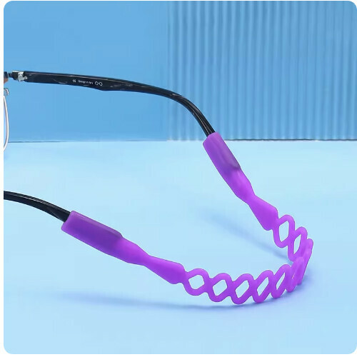 Hot style glasses anti-slip rope [Purple]