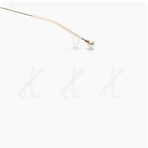 Hot style glasses anti-slip cover and anti-falling ear hooks [white short style (3 pairs)]