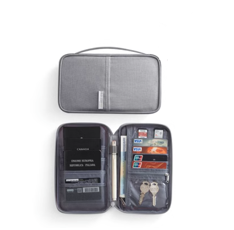 Popular ID storage bag (grey-small size)