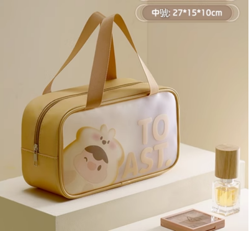 Popular travel document storage bag (ginger yellow [small size] single hand carry)