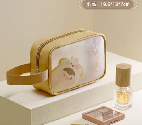 Popular travel document storage bag (ginger yellow [small size] single hand carry)