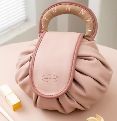 Popular travel storage bag (milk pink)