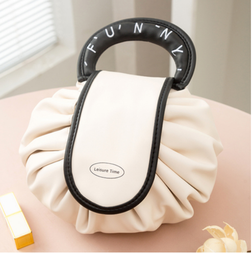 Popular travel storage bag (milk apricot color)