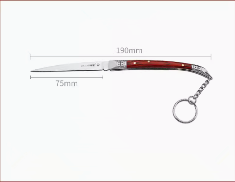 熱推折疊雕刻刀（K308紅色）（規格：19*7.5CM）