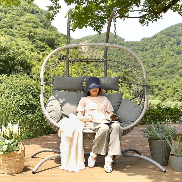 愛琴海雙人吊籃椅