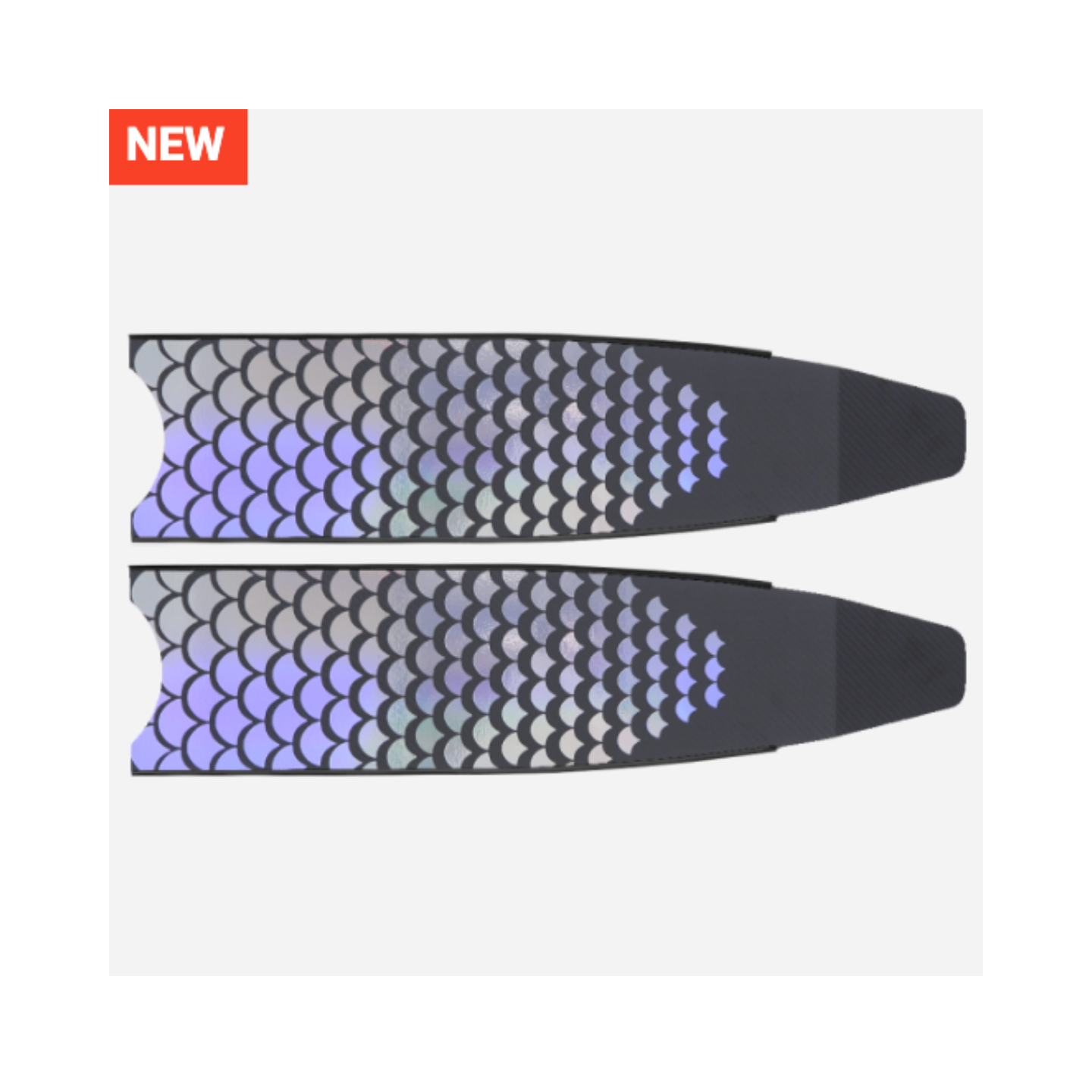 ※Leaderfins 玻纖長蛙板-Rainbow Mermaid Blades