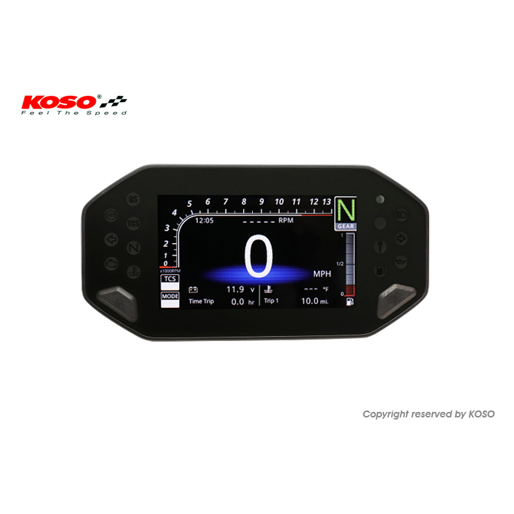 【KOSO】RX4 TFT 直上碼表