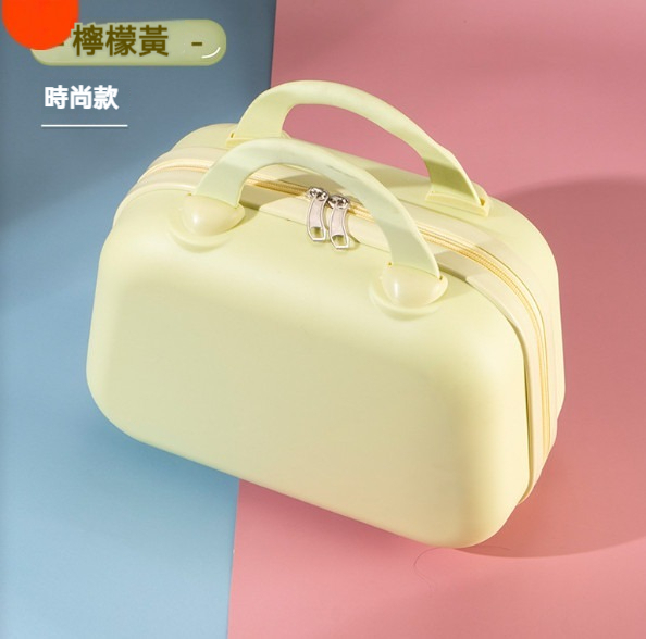 Popular small portable suitcase [16 inches] [lemon yellow [fashionable style]]