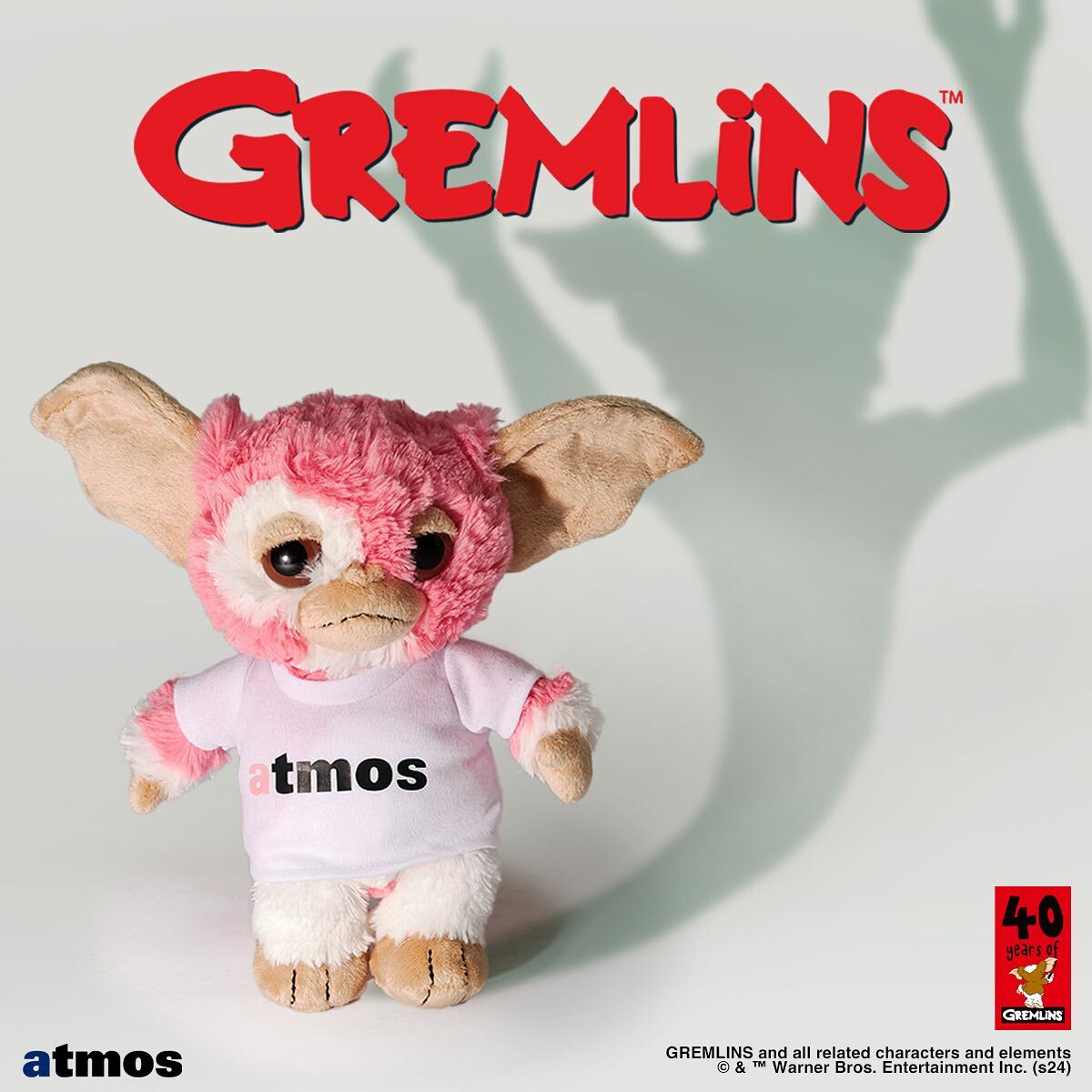 現貨┃日本限定 小魔怪 40週年 GREMLINS x NICI x atmos 娃娃 編號