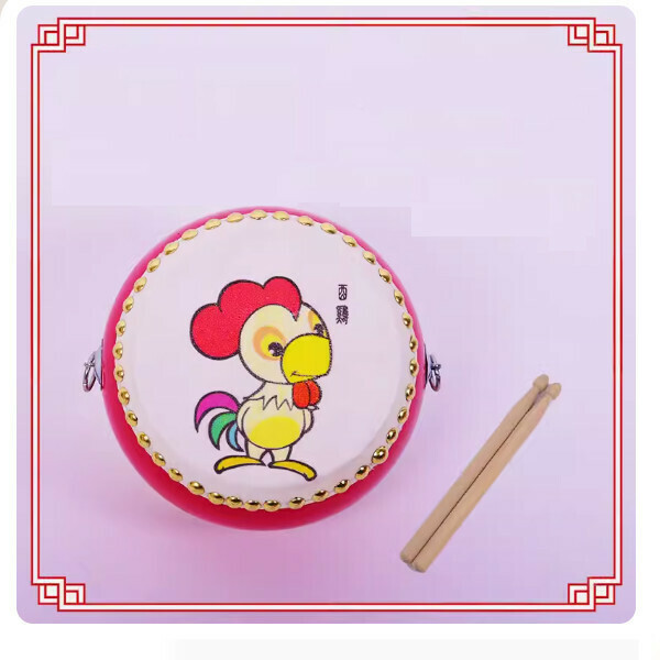 New children's drum (5-inch drum--chicken)