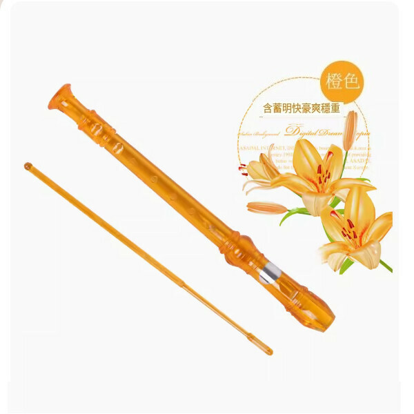 熱賣豎笛（6孔豎笛【橙色】）