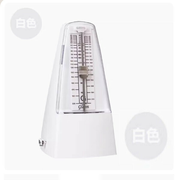 熱推節拍器（白色+譜夾）